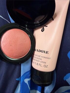 stack - mally blush & Prada